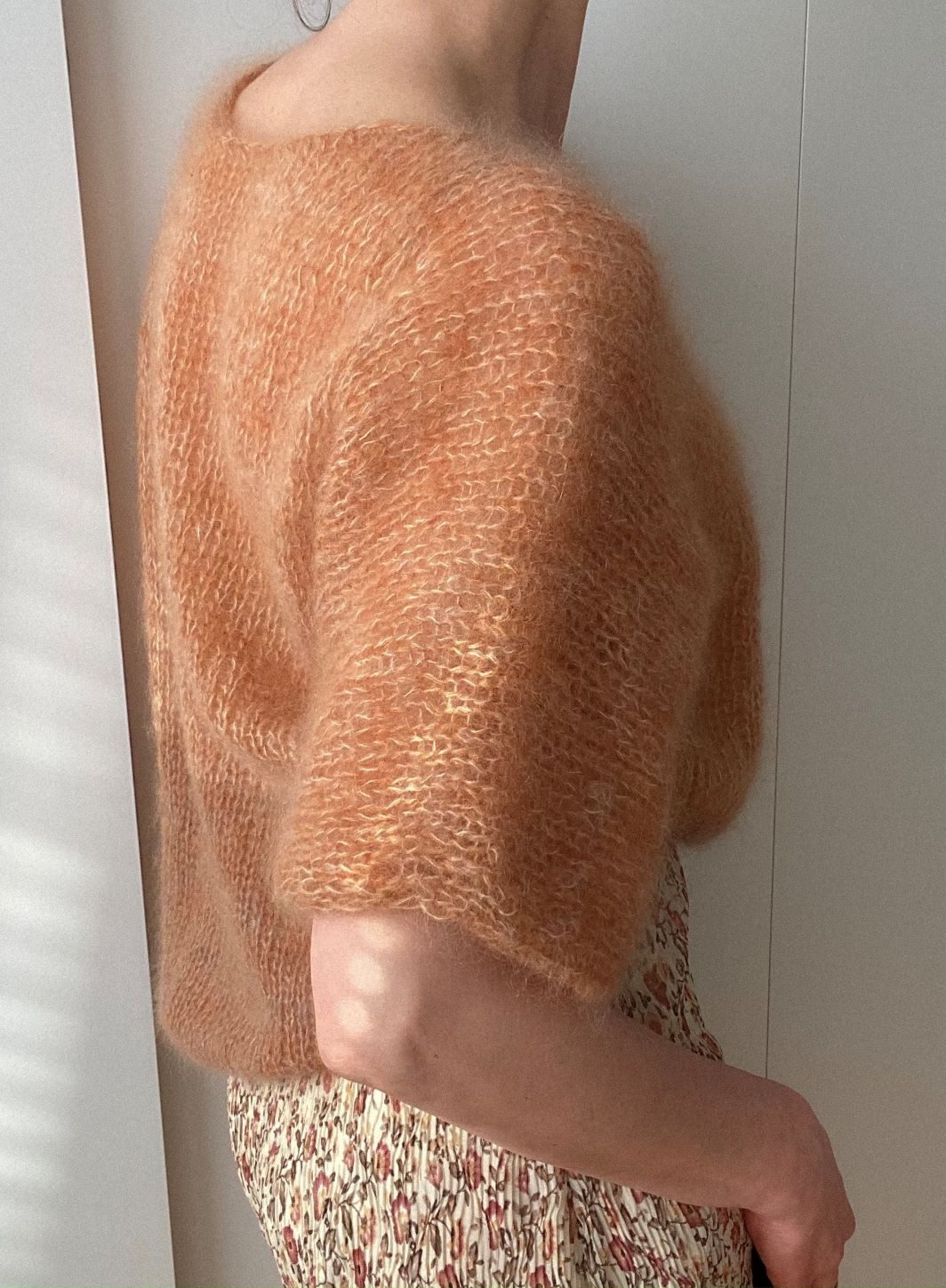 Lotilda Strickanleitung - Kim Mohair Shirt