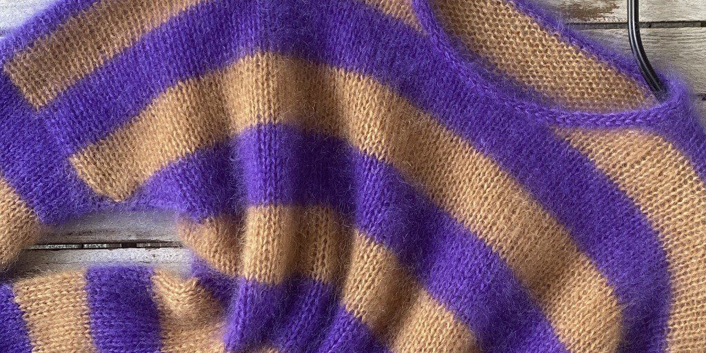 LOTILDA – KIRA Jumper – Streifen ohne Versatz stricken