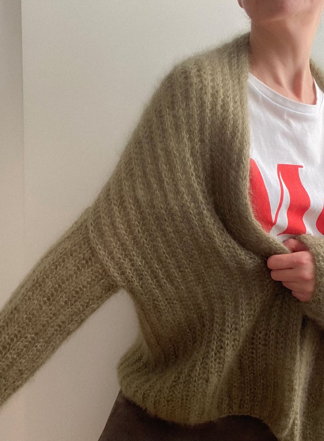 Strickanleitung ROSSI Neck Cardigan